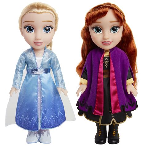 frozen little anna and elsa dolls